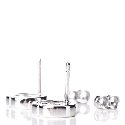 Gucci Sterling Silver Interlocking GG Stud Earrings 3 of 5