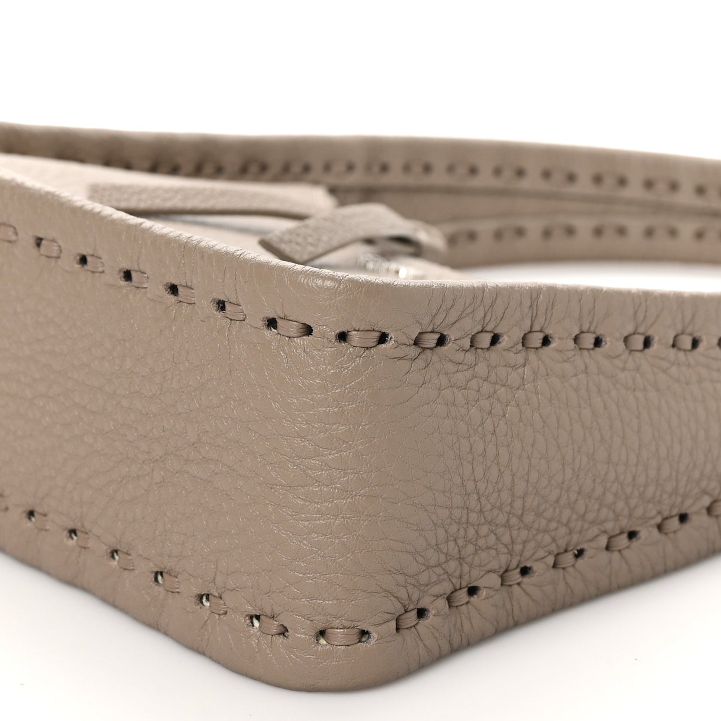 Cuoio Roma Sellerissima Nappa Sintetica Tape Stitch Mini Fendessence Shoulder Bag Fettuccia Corda