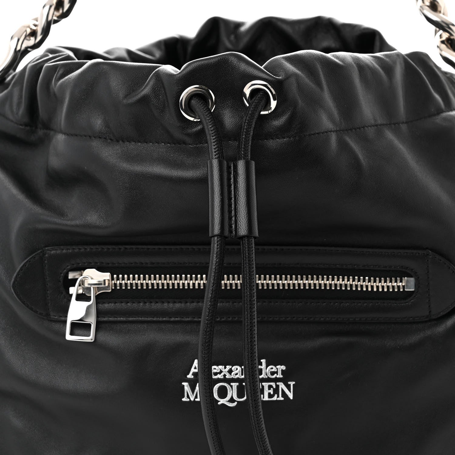 Alexander McQueen Calfskin Medium Bundle Black 7 of 10