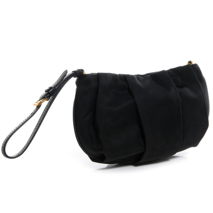 Prada Tessuto Nylon Clutch Wristlet Nero Black 3 of 10