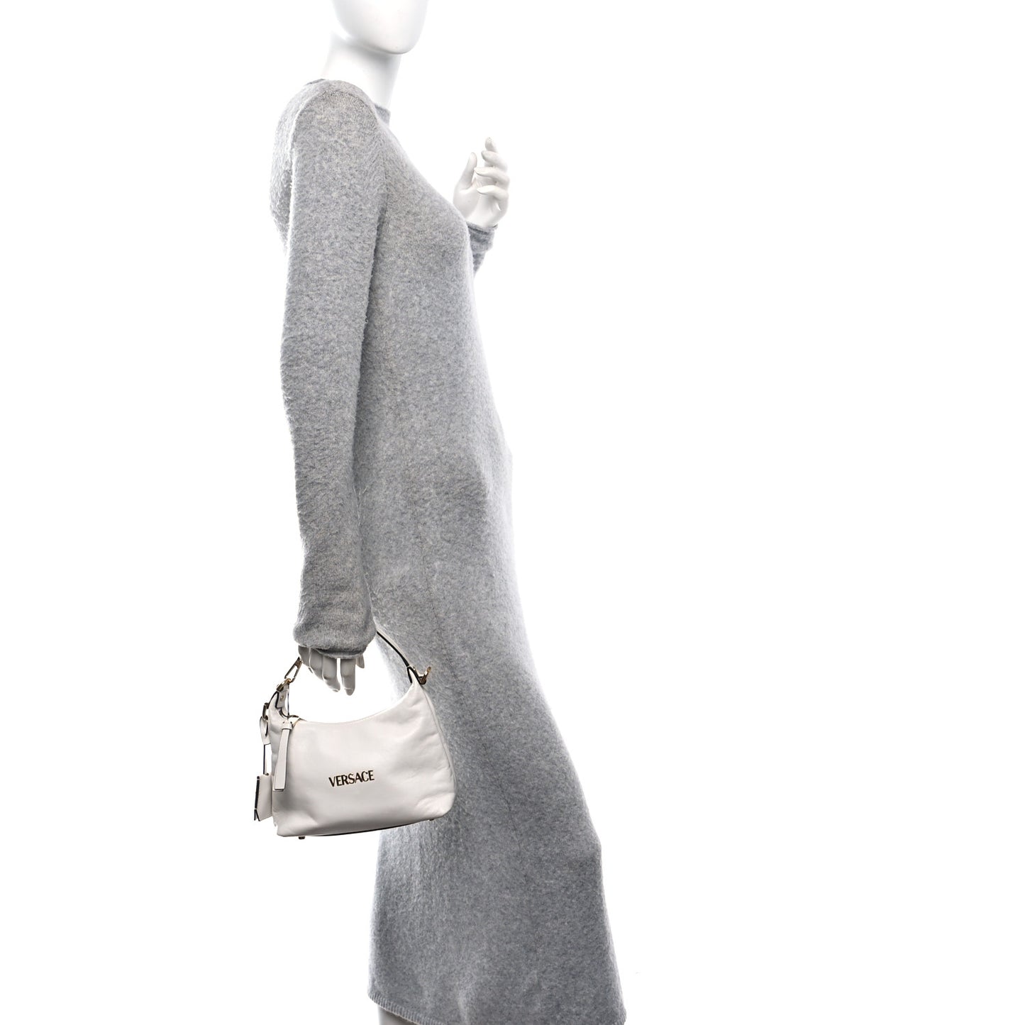 Nappa Logo Tag Hobo White