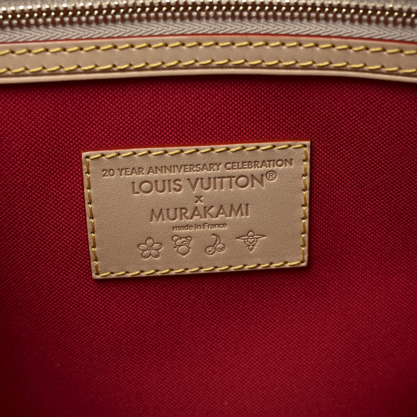 LV X TM Monogram Cerises Keepall Bandouliere 45