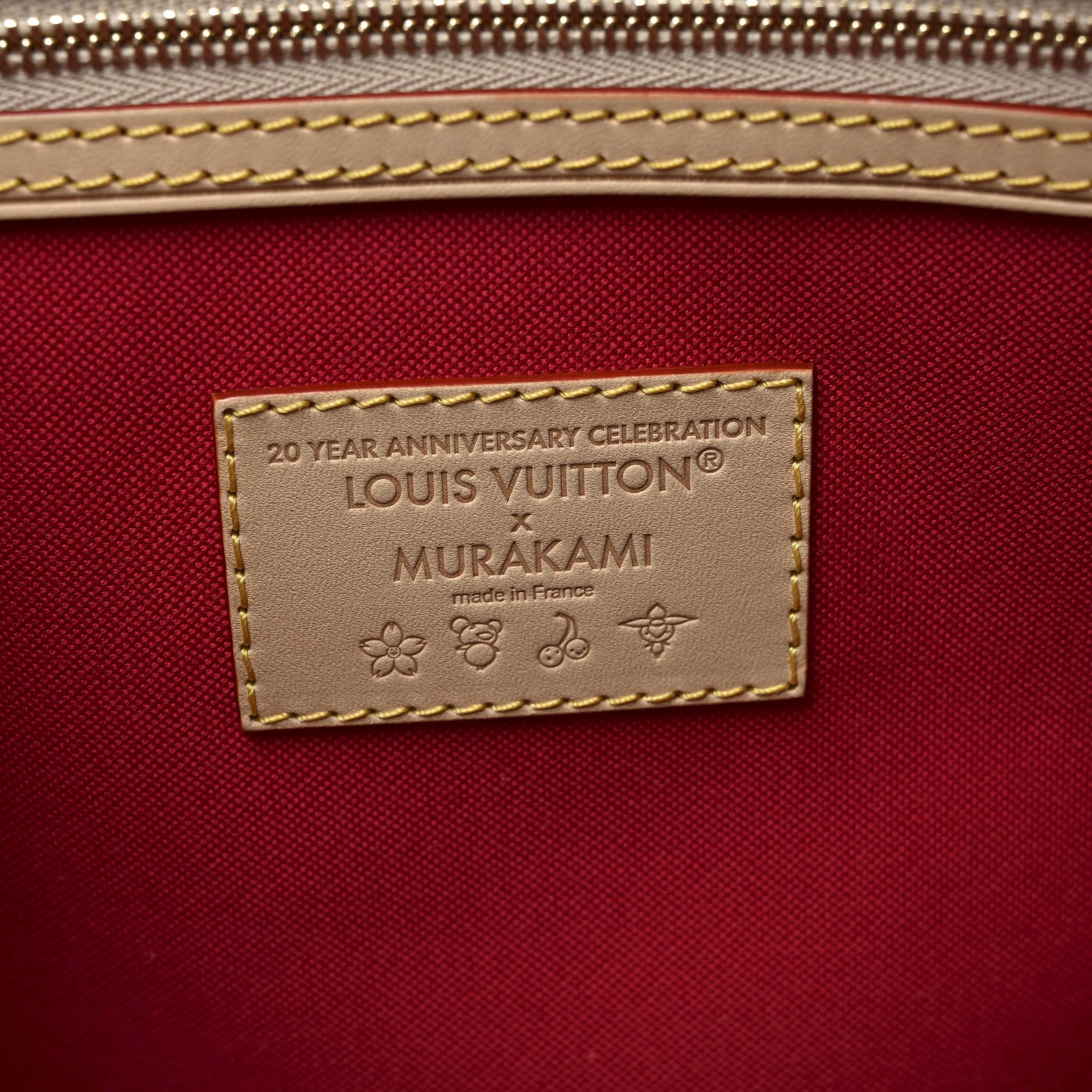 Louis Vuitton LV X TM Monogram Cerises Keepall Bandouliere 45 5 of 8