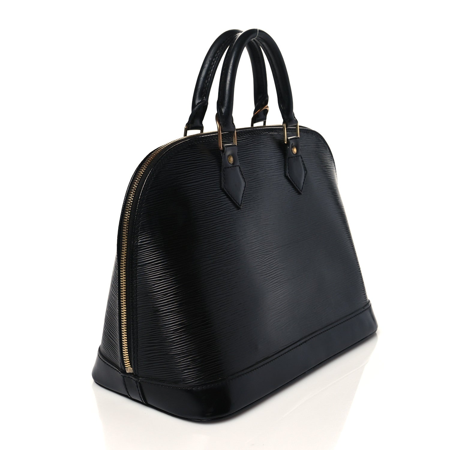 Louis Vuitton Epi Alma PM Black 2 of 8