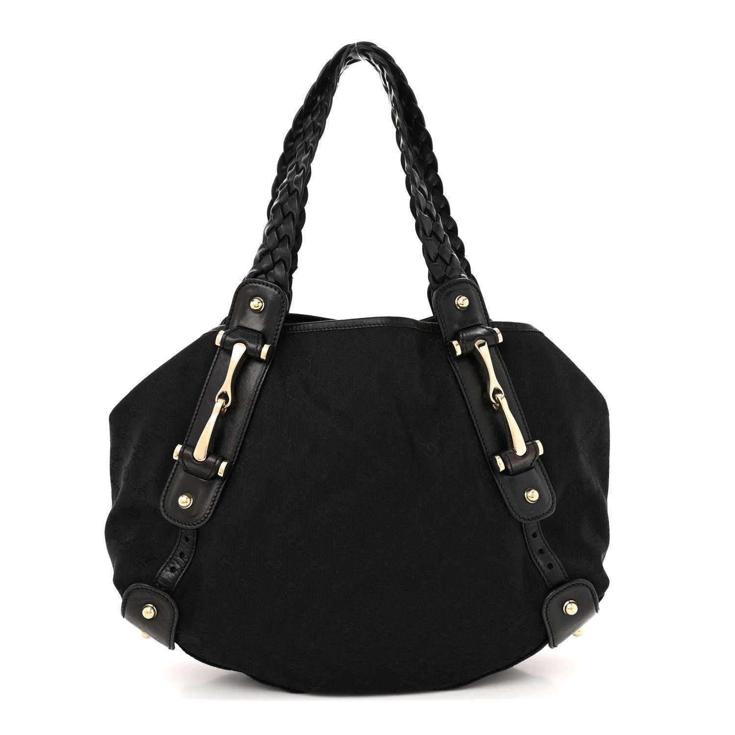 Gucci Monogram Small Pelham Shoulder Bag Black 1 of 14