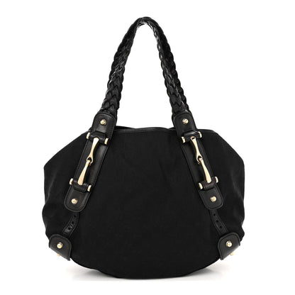Gucci Monogram Small Pelham Shoulder Bag Black 1 of 14
