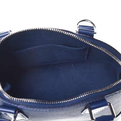 Louis Vuitton Epi Alma BB Indigo 6 of 9