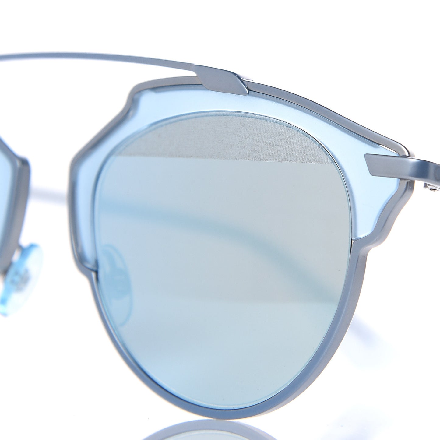 Mirrored So Real Sunglasses Blue