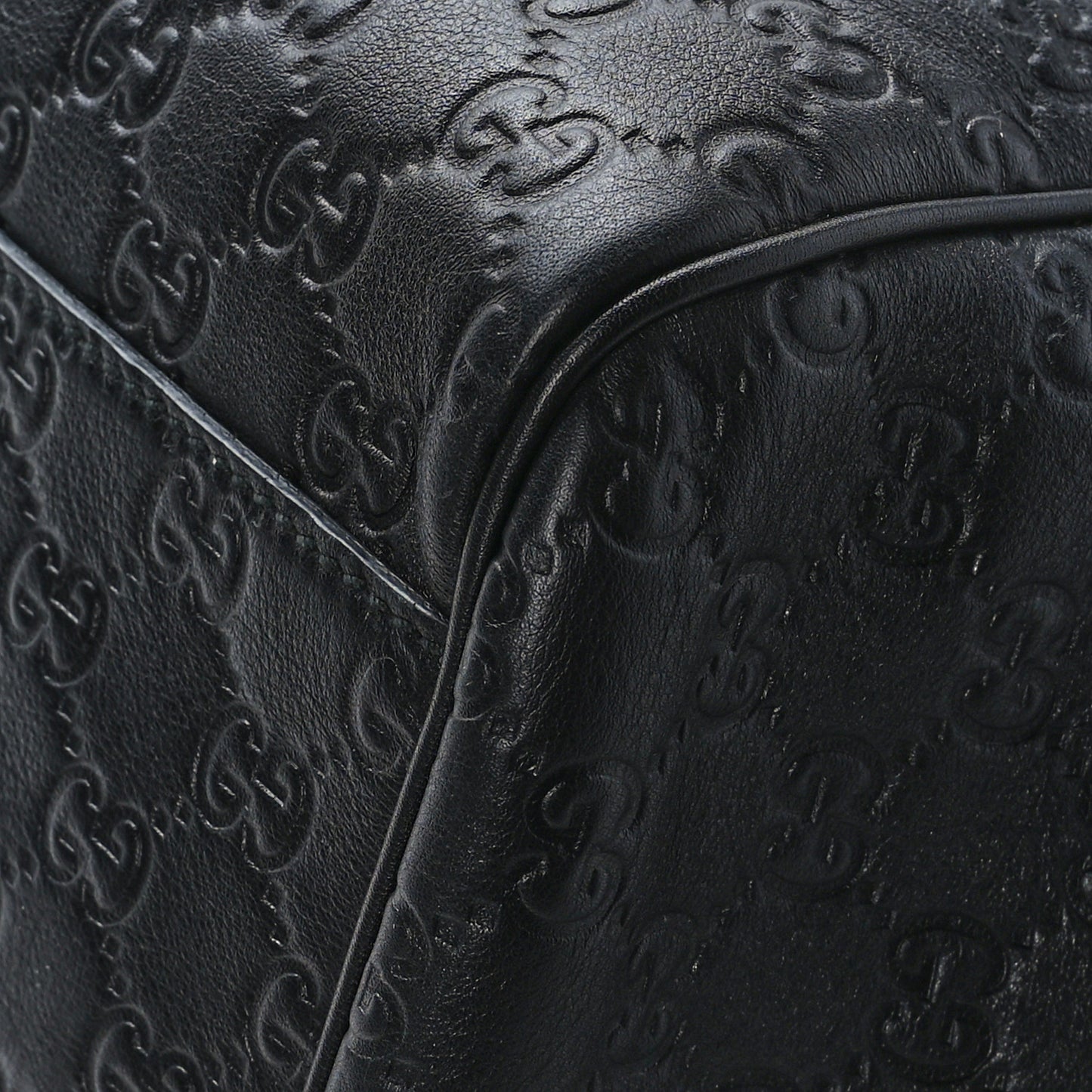 Guccissima Medium Emily Shoulder Bag Black