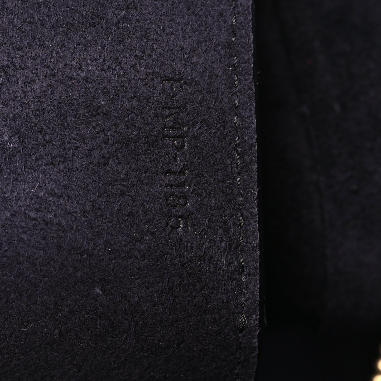 Grained Calfskin Mini Belt Bag Black