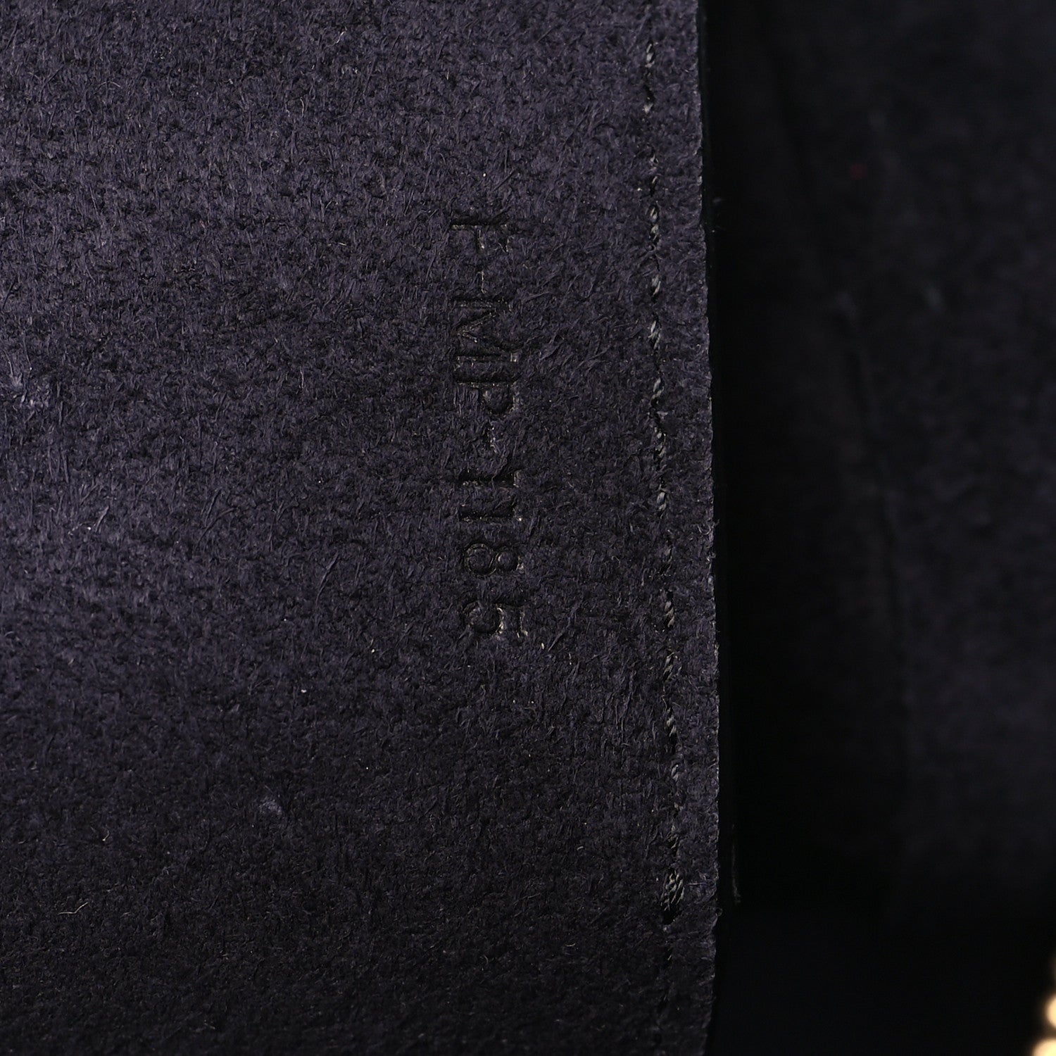 Celine Grained Calfskin Mini Belt Bag Black 7 of 9