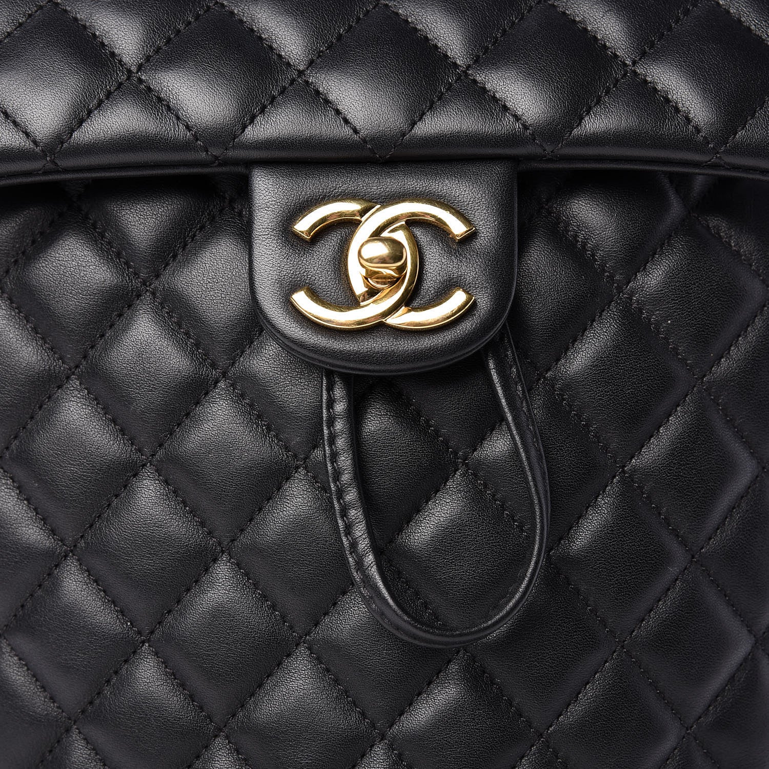 Chanel Calfskin Quilted Small Urban Spirit Backpack Black 14 of 28