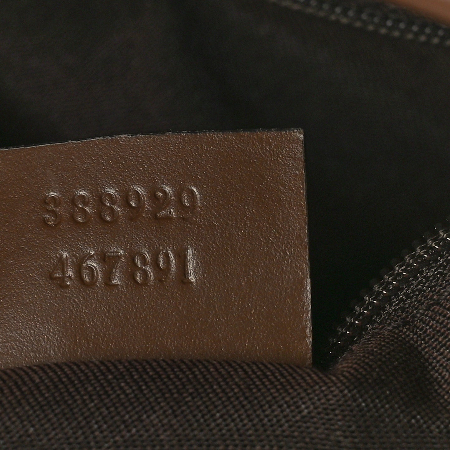 GG Supreme Monogram Medium Joy Tote Brown