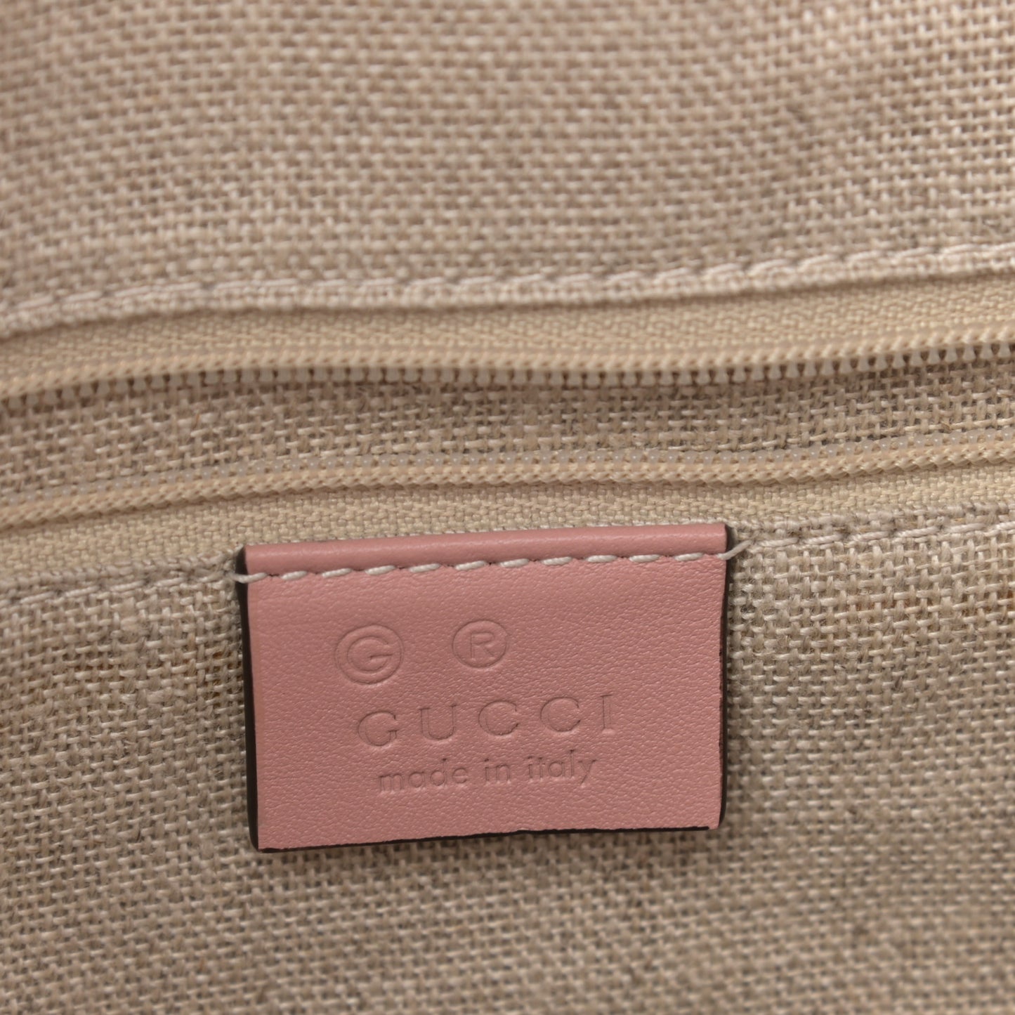 Soft Microguccissima Large Dome Satchel Soft Pink