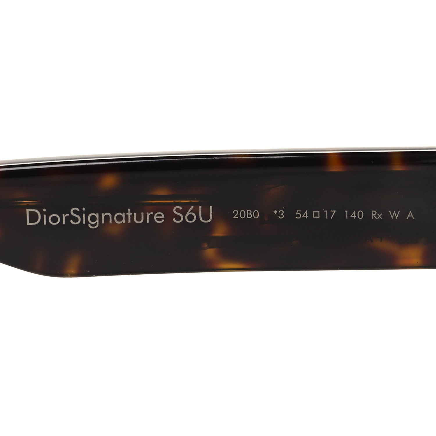 Christian Dior Diorsignature S6U Square Sunglasses Tortoise 5 of 8