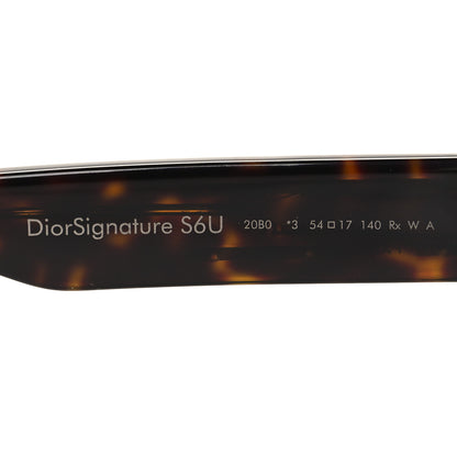 Christian Dior Diorsignature S6U Square Sunglasses Tortoise 5 of 8