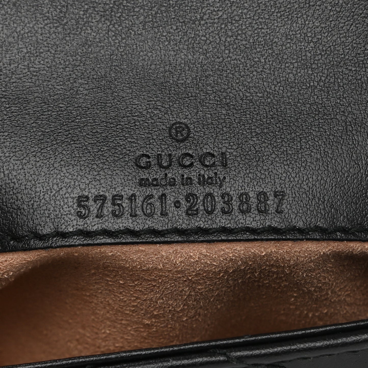 Calfskin Matelasse GG Marmont 2.0 Coin Purse On A Chain Black