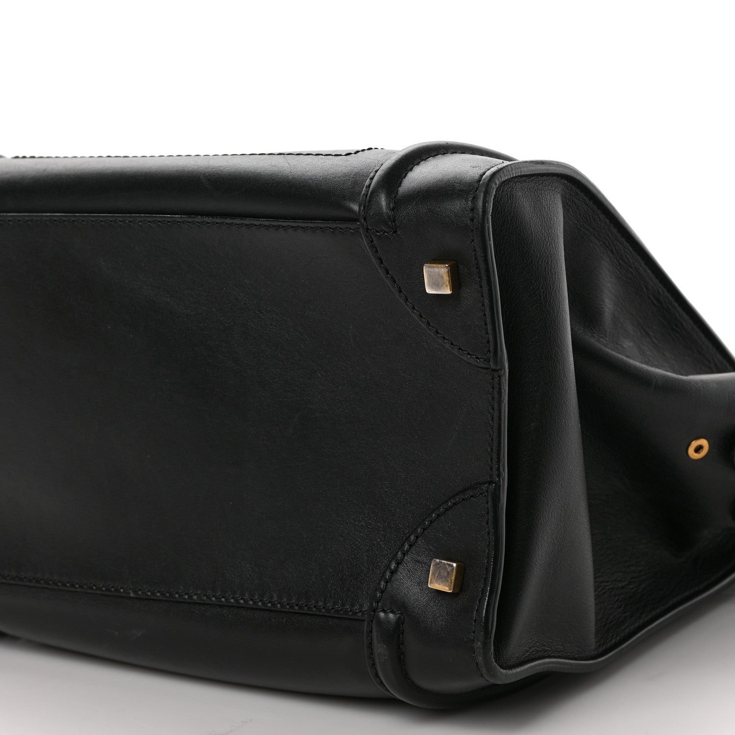 Celine Smooth Calfskin Mini Luggage Black 8 of 9