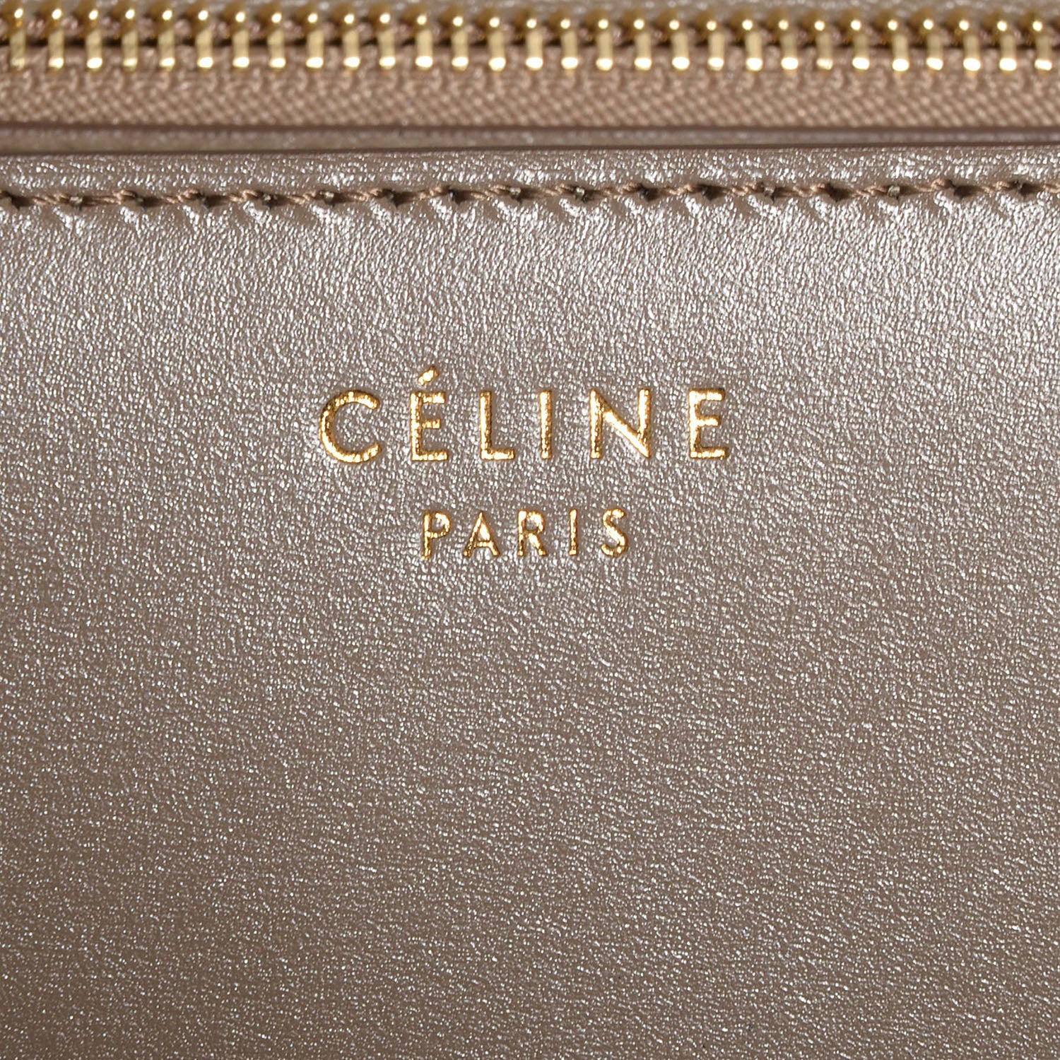 Celine Smooth Calfskin Medium Classic Box Flap Bag Taupe 7 of 8