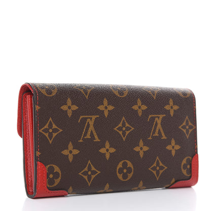 Louis Vuitton Monogram Sarah Retiro Wallet Cherry 3 of 8