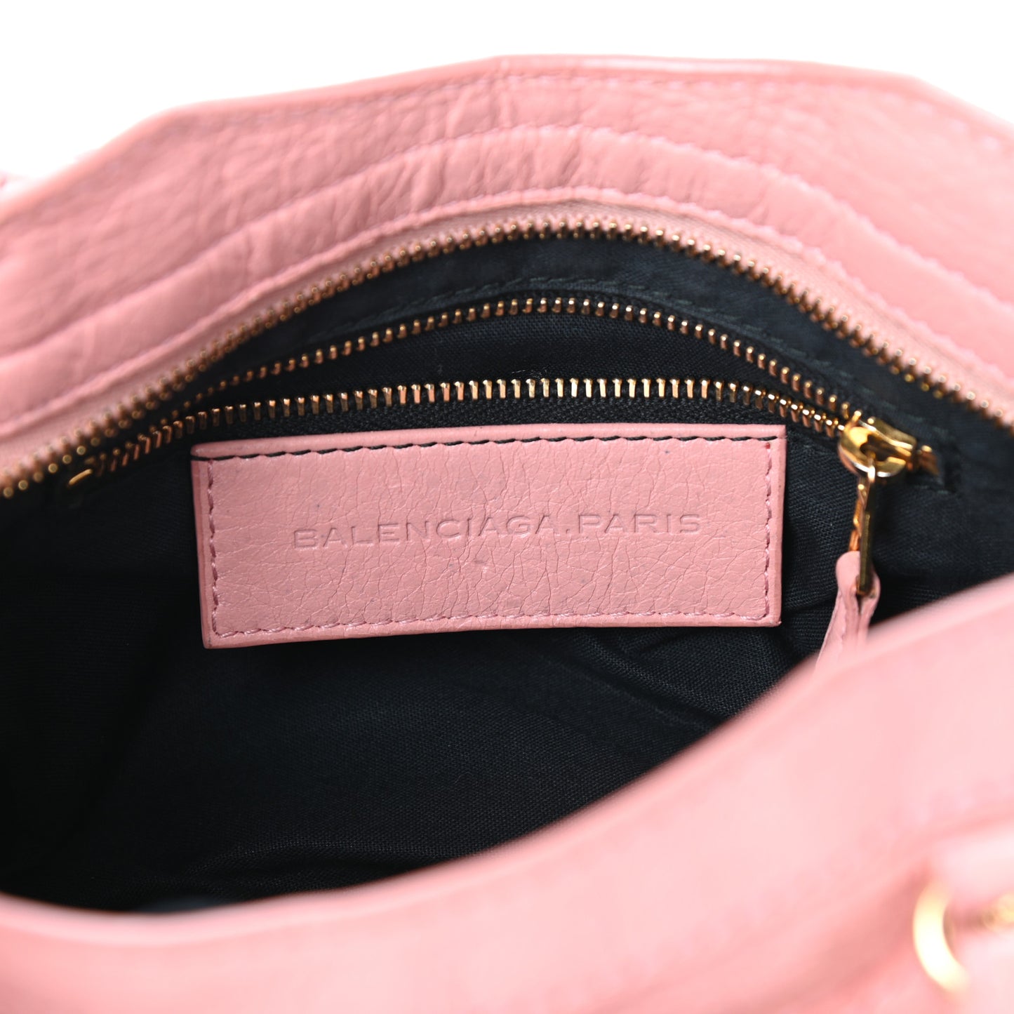 Agneau Giant 12 Gold Hardware Mini City Rose Peche