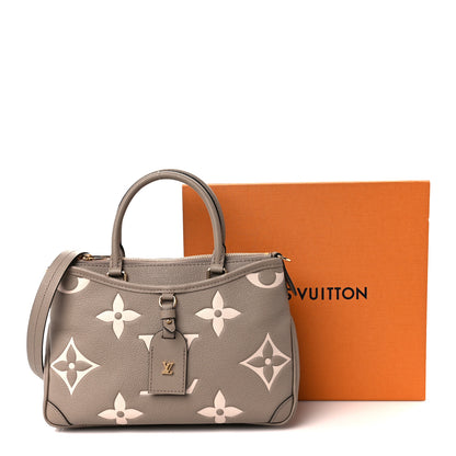 Louis Vuitton Empreinte Monogram Giant Trianon PM Tourterelle Creme 13 of 13