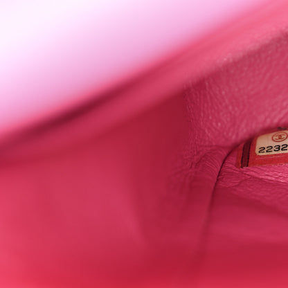 Chanel Lambskin Quilted Medium Double Flap Pink 7 of 16