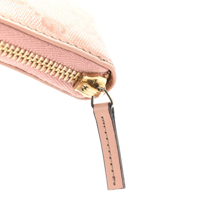 Gucci Monogram Joy Zip Around Organizer Wallet Pink 9 of 16