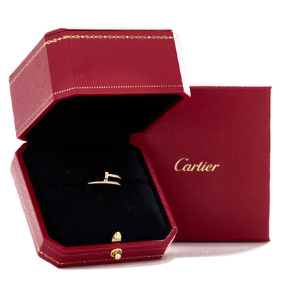 Cartier 18K Pink Gold Small Juste Un Clou Ring 51 5.75 5 of 5