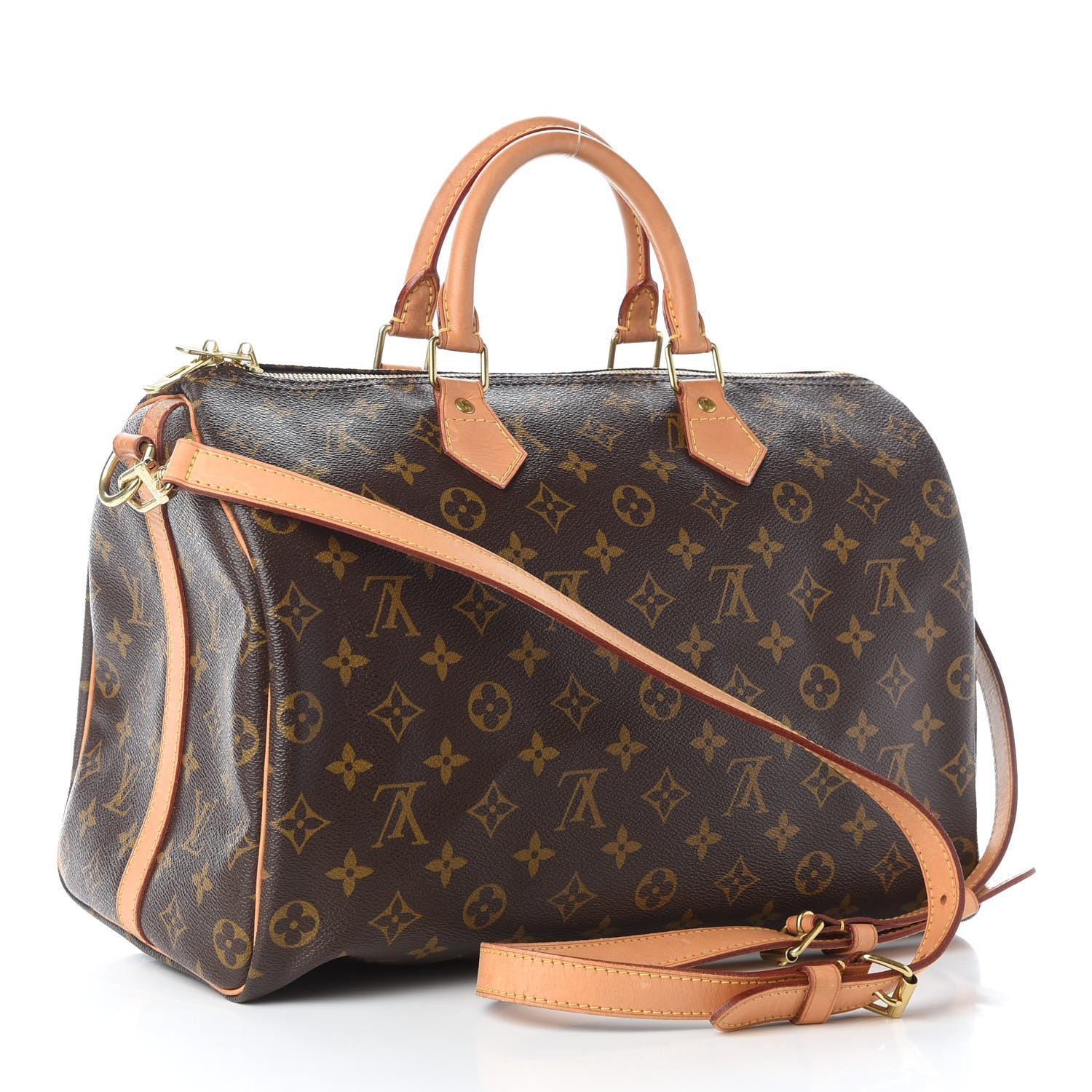 Louis Vuitton Monogram Speedy Bandouliere 35 3 of 25