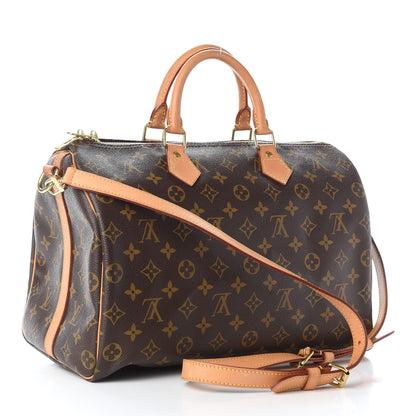 Louis Vuitton Monogram Speedy Bandouliere 35 3 of 25
