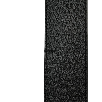 Gucci Textured Dollar Calfskin Double G 40mm Belt 85 34 Black 6 of 7