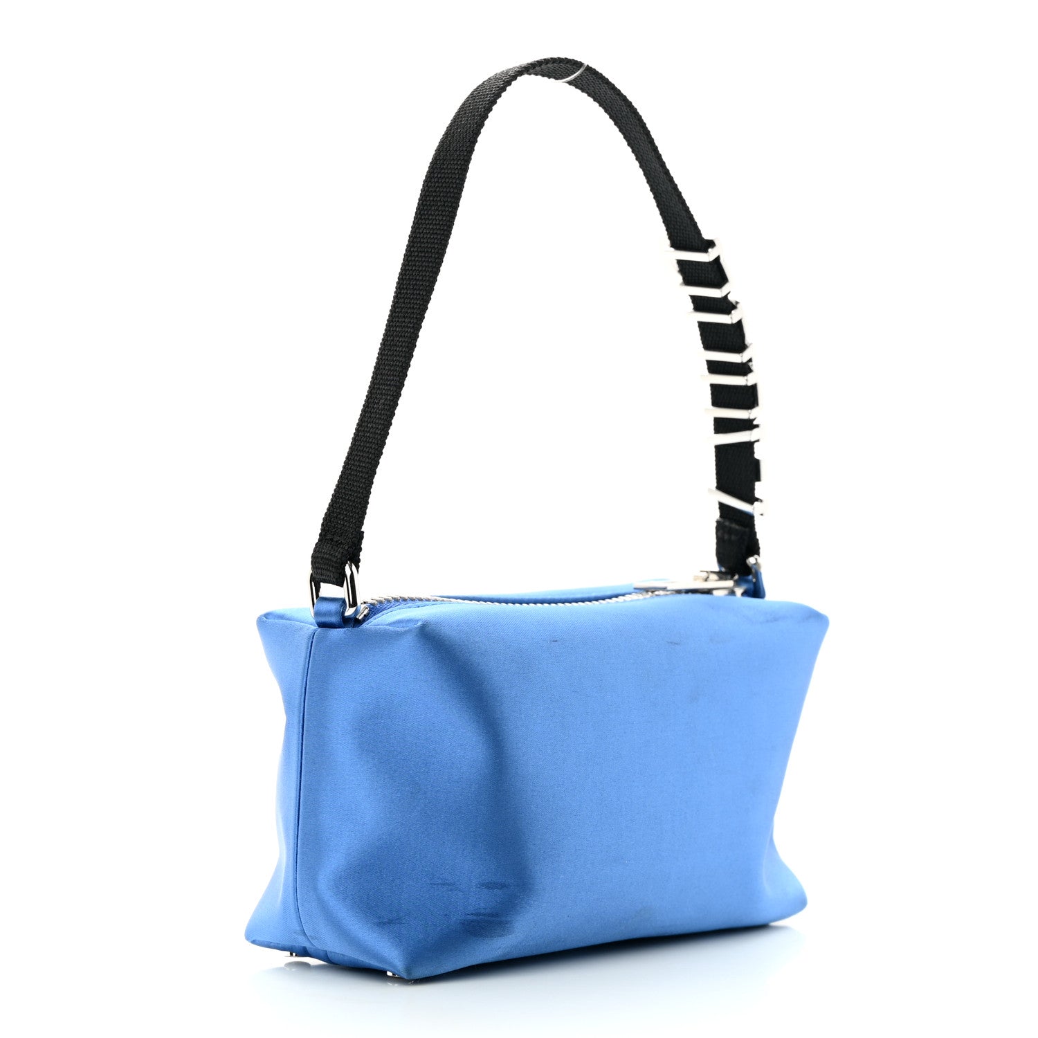 Alexander Wang Satin Crystal Heiress Pouch Night Sky 3 of 16
