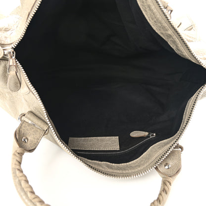 Balenciaga Agneau Giant 21 Silver Hardware Work Papyrus 4 of 11