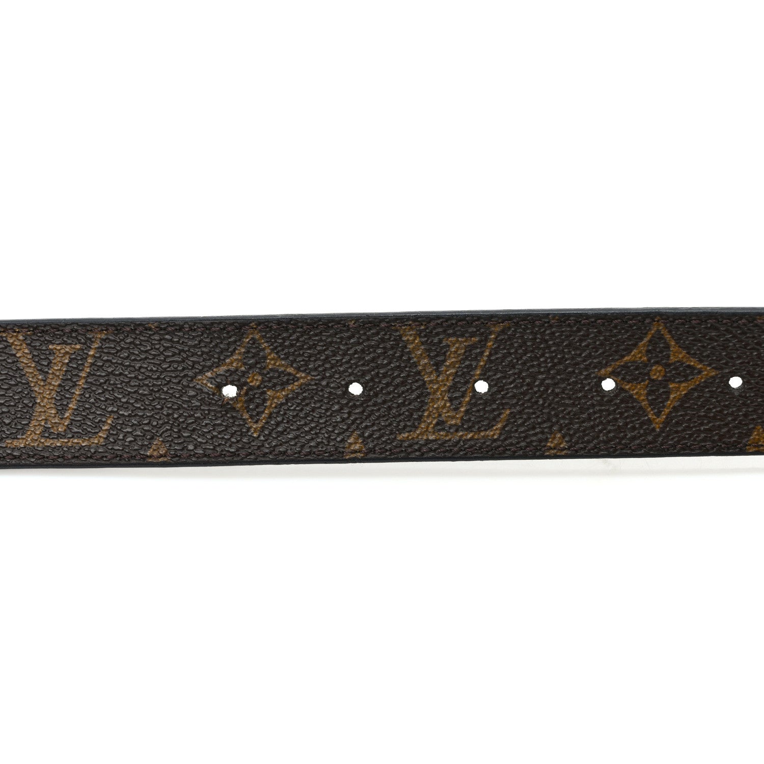 Louis Vuitton Monogram Calfskin 40mm LV Initiales Reversible Belt 80 32 Black 5 of 6