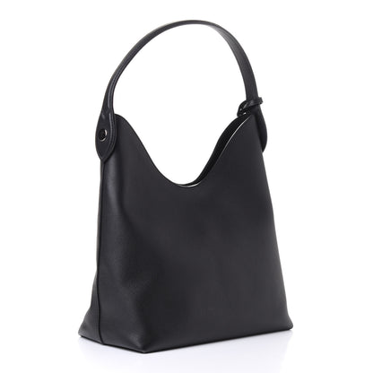 Louis Vuitton Calfskin Lockme Hobo Black 2 of 4