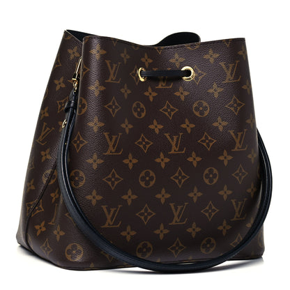 Louis Vuitton Monogram Neonoe MM Black 3 of 8