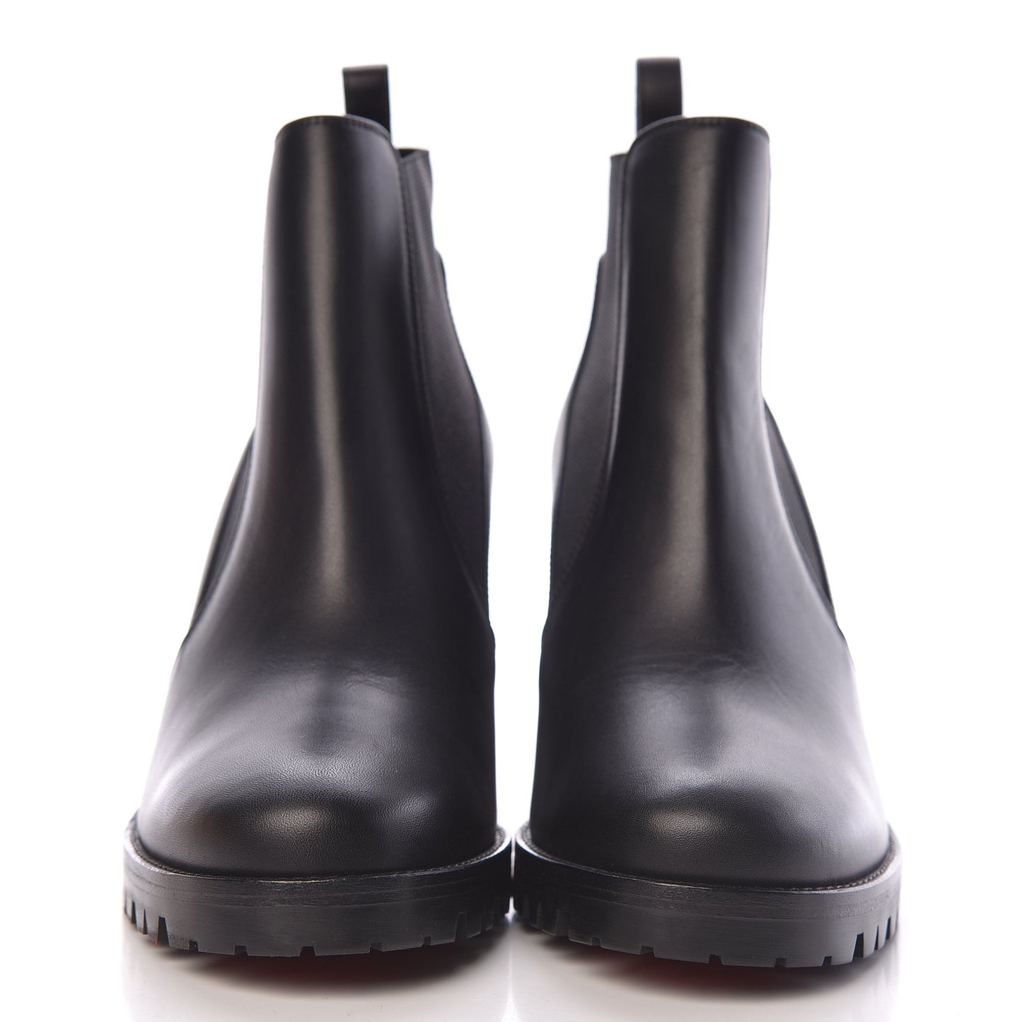 Calfskin Marchacroche 70 Chelsea Boots 36.5 Black