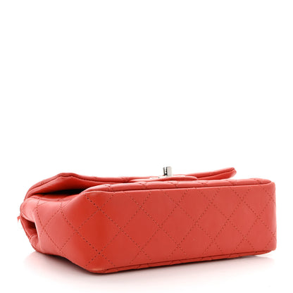 Chanel Lambskin Quilted Mini Rectangular Flap Red 4 of 12