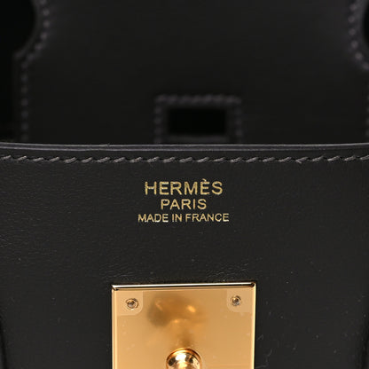 Hermes Toile H Swift Birkin 30  Ecru Bai Brun 5 of 9