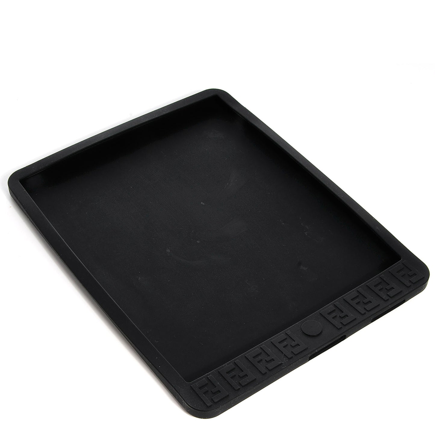 Rubber Zucchino iPad Case Black