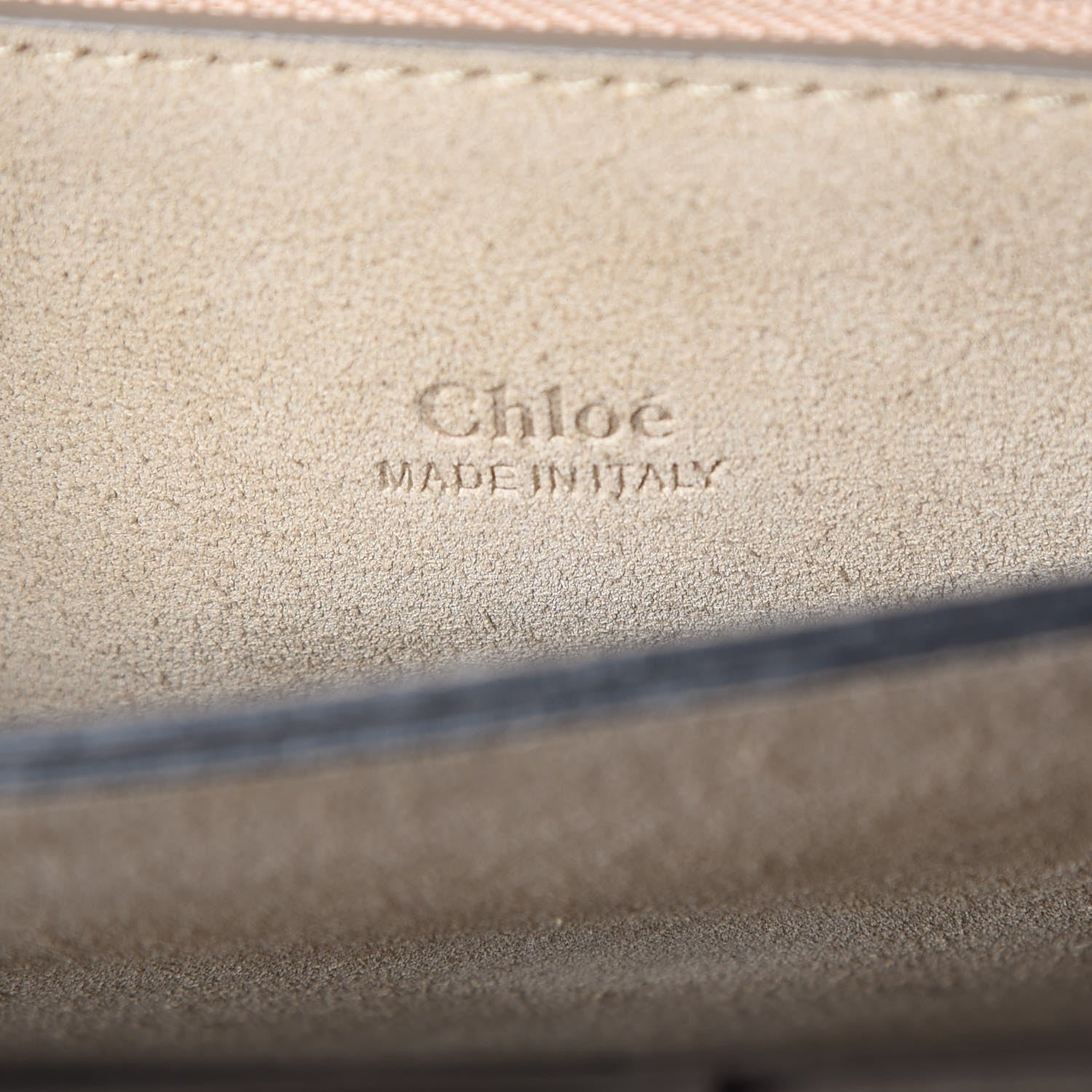 Chloe Suede Calfskin Medium Faye Shoulder Bag Dark Purple 10 of 12