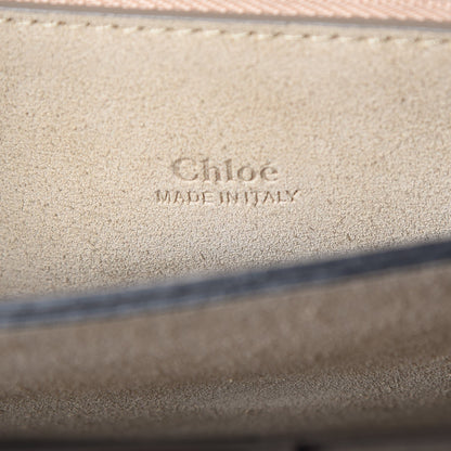 Chloe Suede Calfskin Medium Faye Shoulder Bag Dark Purple 10 of 12