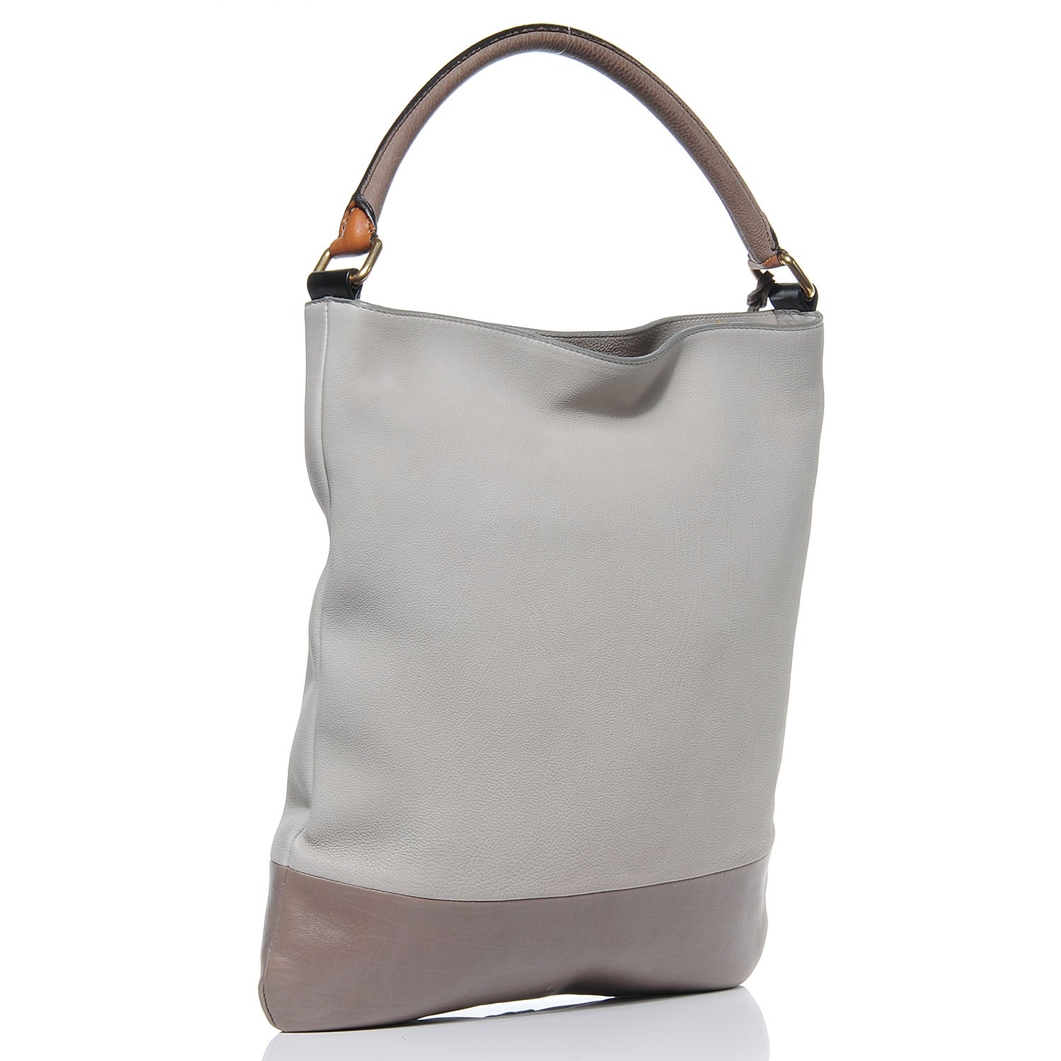 Celine Calfskin Racer Stripe Tote 3 of 7