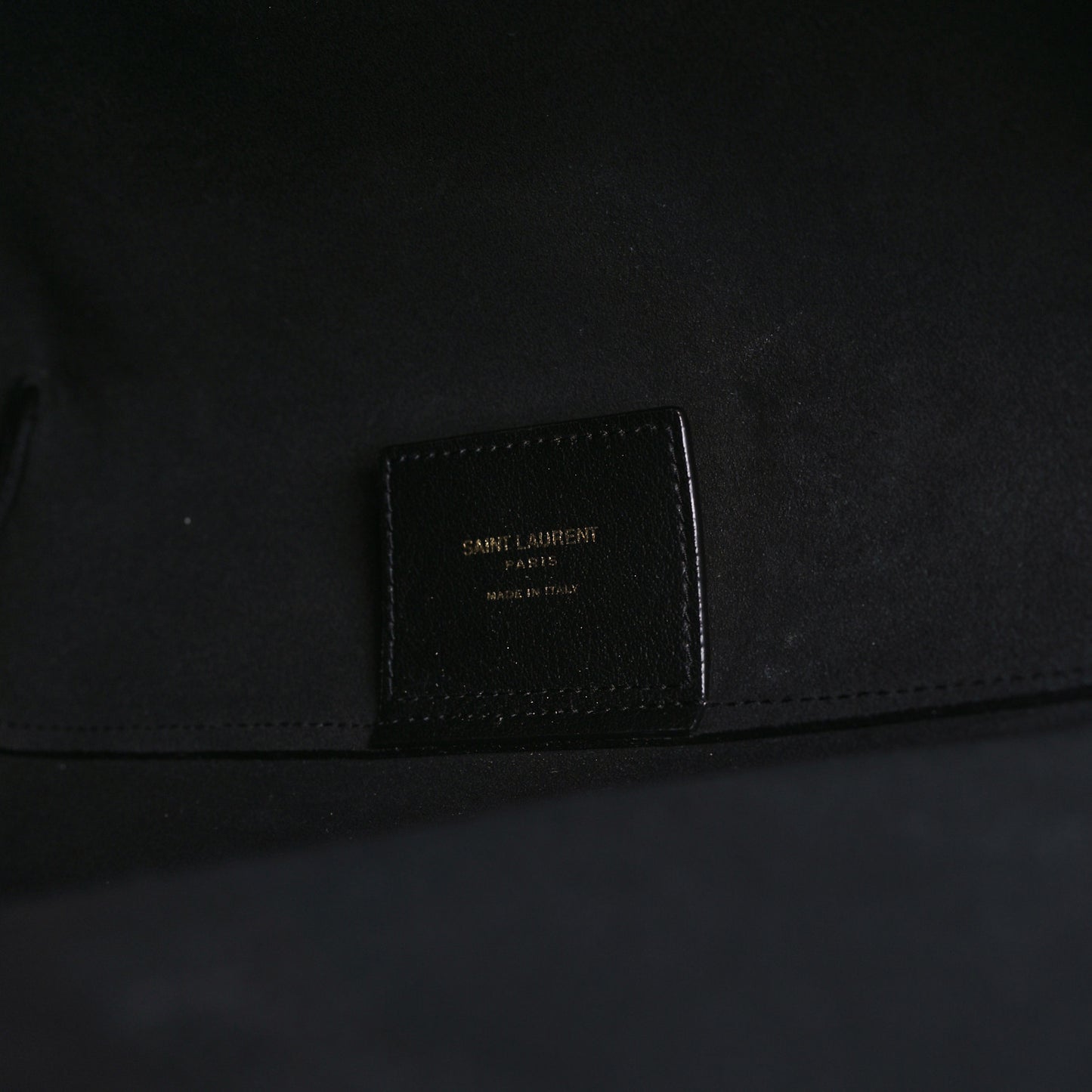 Calfskin Large Shopping Tote Black