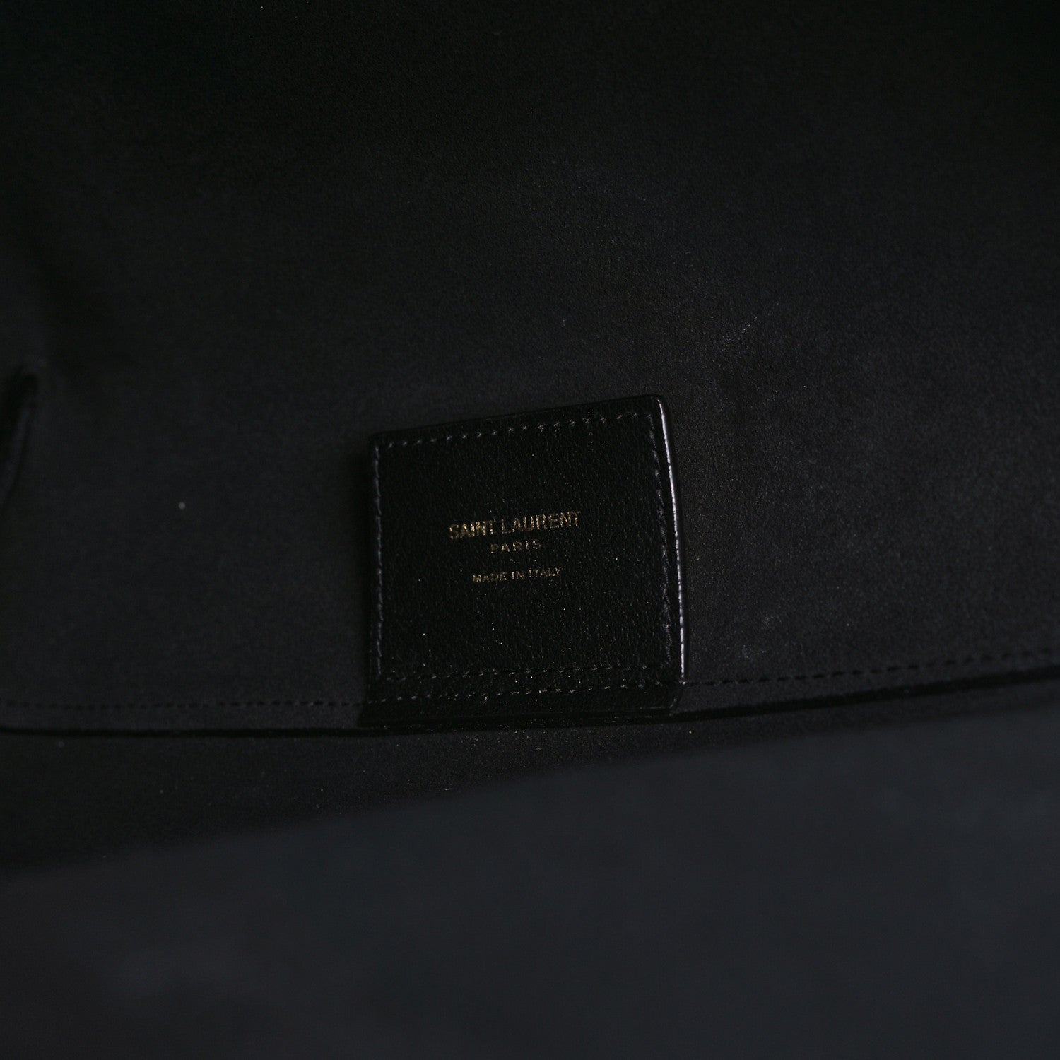 Saint Laurent Calfskin Large Shopping Tote Black 7 of 12