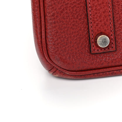 Hermes Buffle Skipper Birkin 35 Rouge H 19 of 21