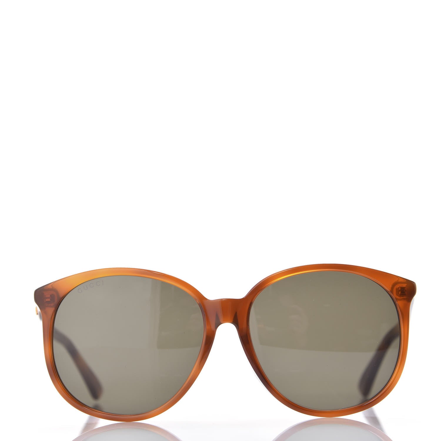 Gucci Acetate Frame Sunglasses GG0261/SA Havana 3 of 8