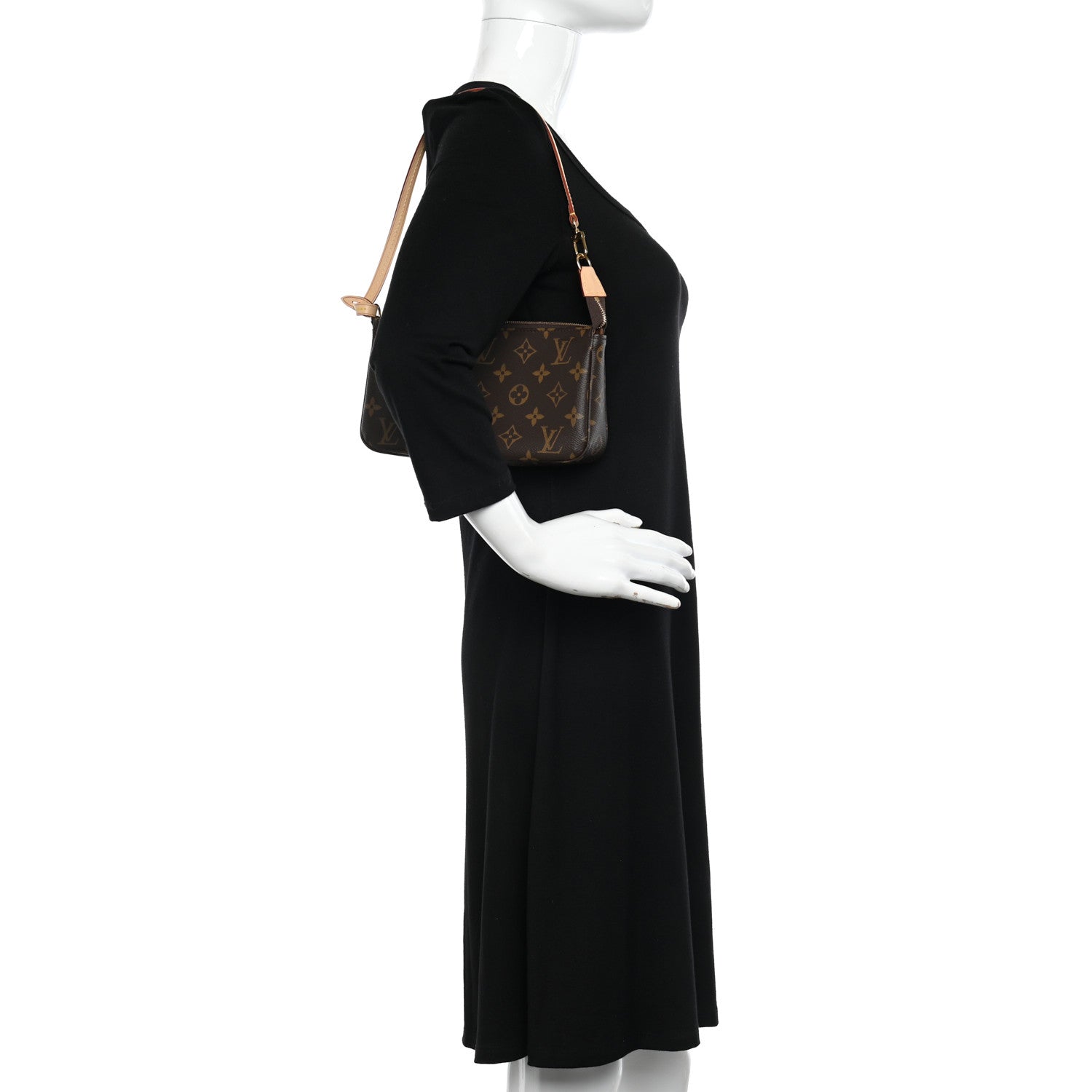 Louis Vuitton Monogram Pochette Accessories NM 2 of 9