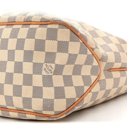 Louis Vuitton Damier Azur Delightful MM Rose Ballerine 10 of 14